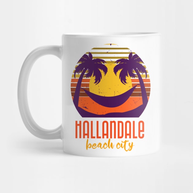 Hallandale Beach City by Be Yourself Tees